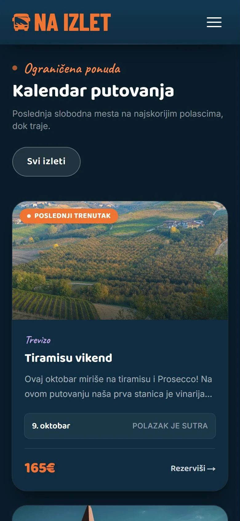 Na Izlet na telefonu